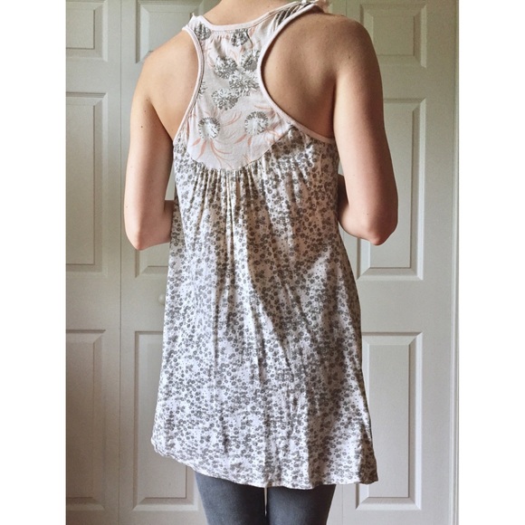 Anthropologie Soup Dandelion Print Tank/Dress - Picture 2 of 4
